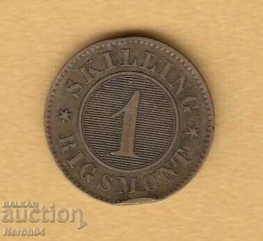 1 pricepere 1856, Danemarca