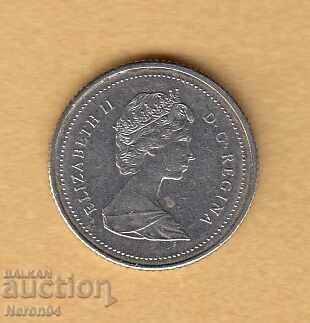 10 cents 1984, Canada with price 0.99 BGN | € 0.51