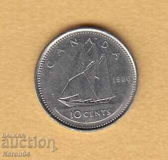 10 cents 1986, Canada