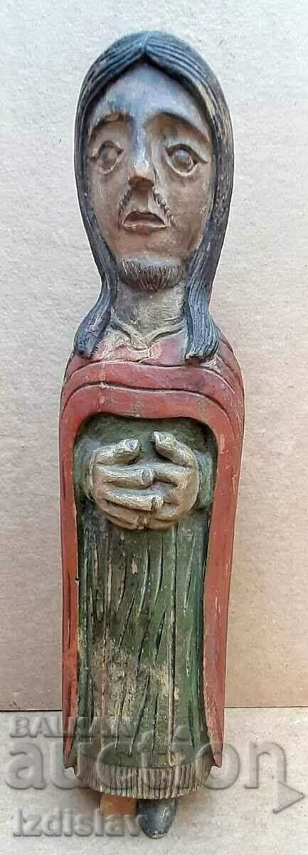 Ancient wooden figure with price 300.00 BGN | € 153.39 Ancient wooden figure with price 300.00 BGN | € 153.39