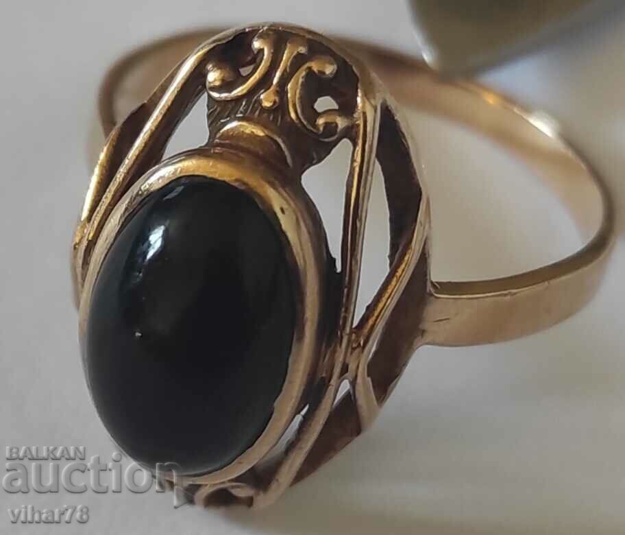 Golden Russian ring with price 519.99 BGN | € 265.87 Golden Russian ring with price 519.99 BGN | € 265.87