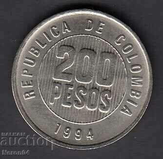 200 peso 1994, Colombia