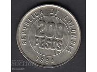 200 peso 1994, Columbia