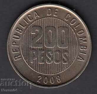 200 peso 2008, Colombia