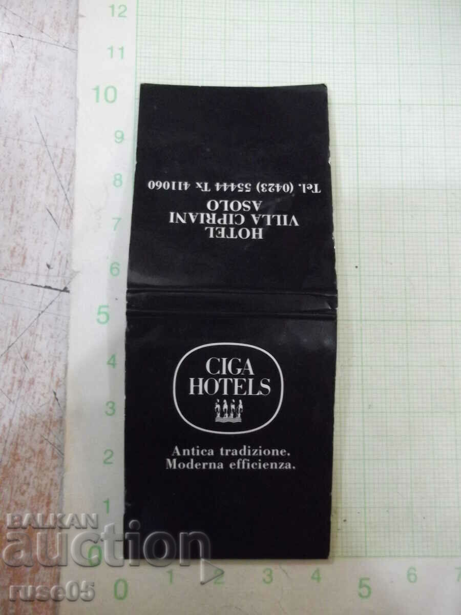 Auction Match "CIGA HOTELS" Auction Match "CIGA HOTELS"