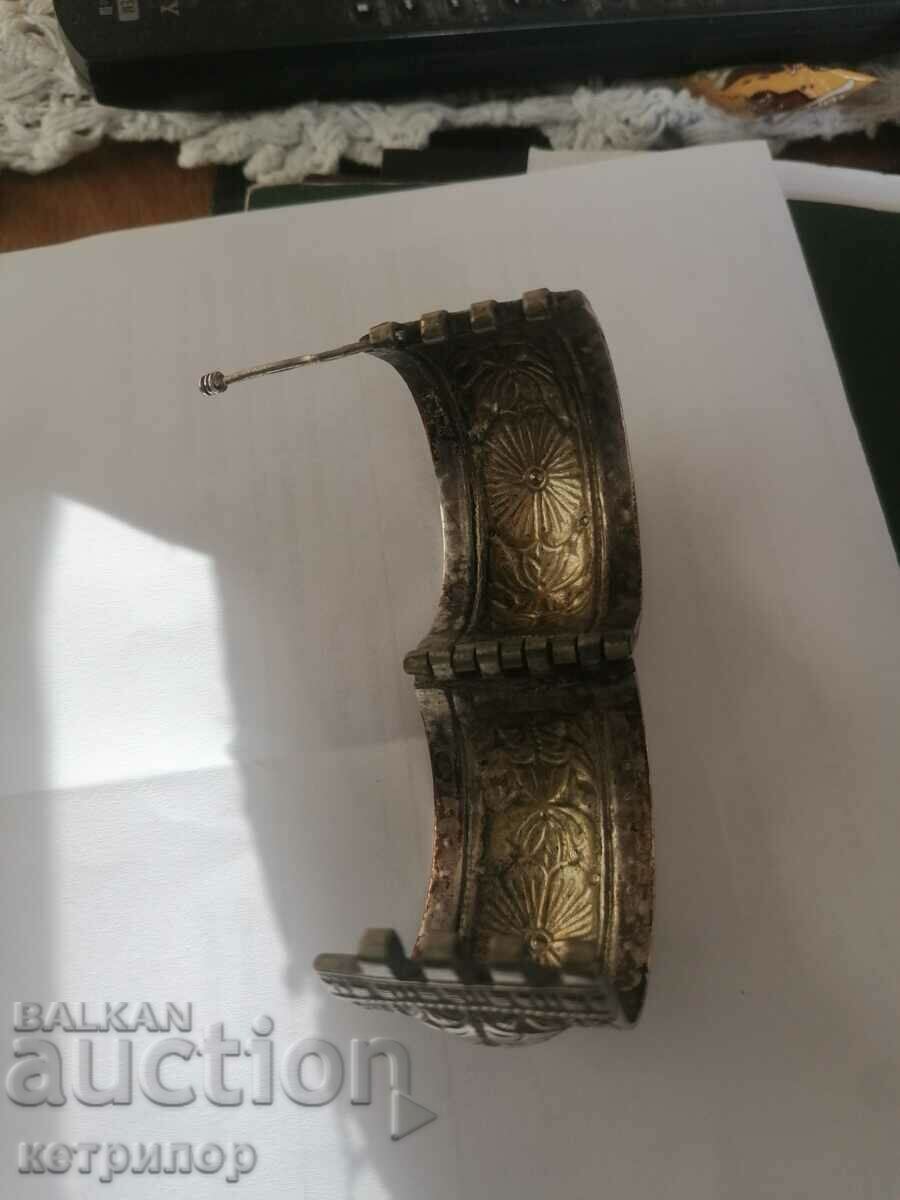 Delivery of Old forged silver bracelet 50.65g Delivery of Old forged silver bracelet 50.65g