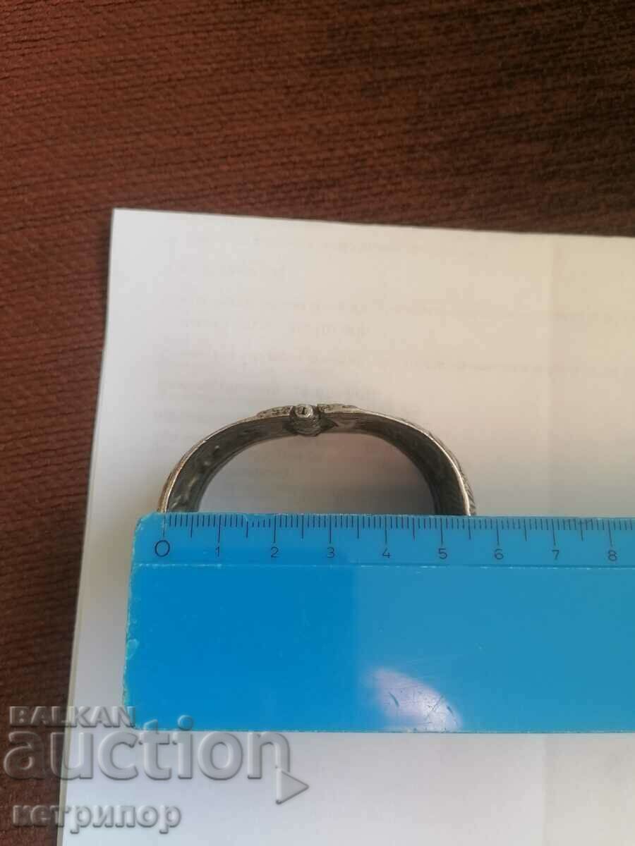 Old forged silver bracelet 50.65g - 5 Old forged silver bracelet 50.65g - 5