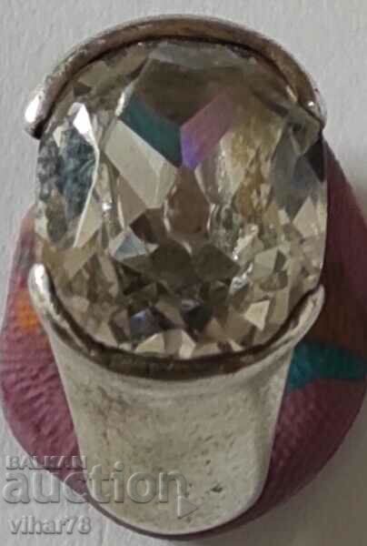 VERY BEAUTIFUL SILVER WOMEN'S RING WITH ZIRCONIA - 5 VERY BEAUTIFUL SILVER WOMEN'S RING WITH ZIRCONIA - 5