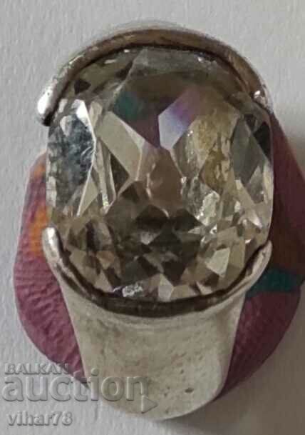 VERY BEAUTIFUL SILVER WOMEN'S RING WITH ZIRCONIA - 6 VERY BEAUTIFUL SILVER WOMEN'S RING WITH ZIRCONIA - 6