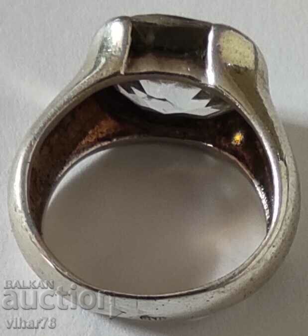 VERY BEAUTIFUL SILVER WOMEN'S RING WITH ZIRCONIA - 7 VERY BEAUTIFUL SILVER WOMEN'S RING WITH ZIRCONIA - 7