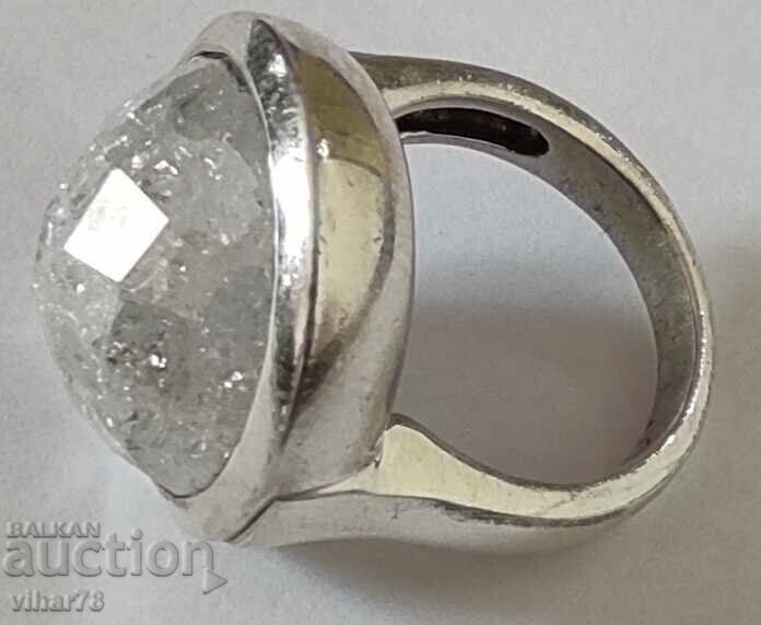 VERY BEAUTIFUL SILVER WOMEN'S RING WITH HUGE CROWN PLANS - 5 VERY BEAUTIFUL SILVER WOMEN'S RING WITH HUGE CROWN PLANS - 5