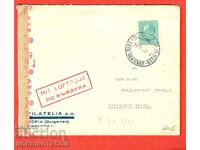 TRAVEL ENVELOPE AIR MAIL SOFIA - GERMANY - CENSORSHIP 1942