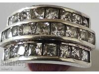 ΓΥΝΑΙΚΕΙΟ ΑΣΗΜΕΝΙΟ ΤΕΡΑΣΤΙΟ ΔΑΧΤΥΛΙΔΙ ΣΤΕΦΑΝΙ ΜΕ ΣΦΥΡΗΤΗ ΖΙΡΚΟΝΙΑ