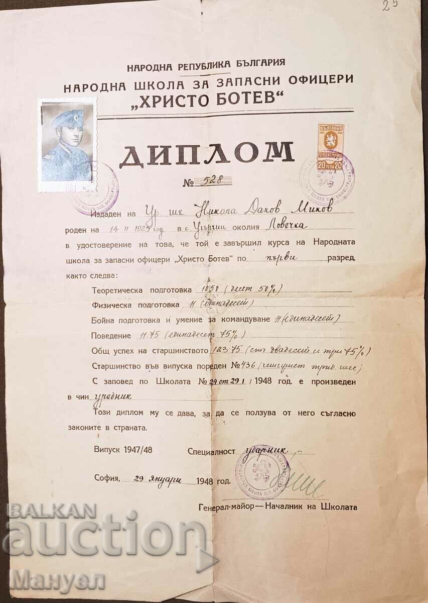 Old, rare military document.