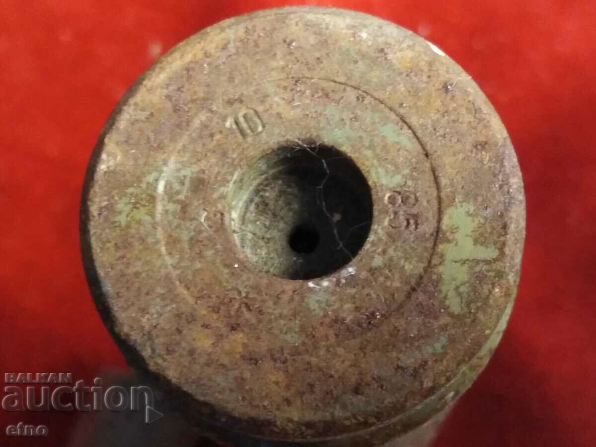 OLD TRAINING AMMUNITION FOR AN AIRCRAFT GUN, case, cartridge - 5 OLD TRAINING AMMUNITION FOR AN AIRCRAFT GUN, case, cartridge - 5