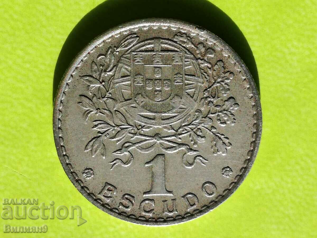 1 escudo 1952 Portugal