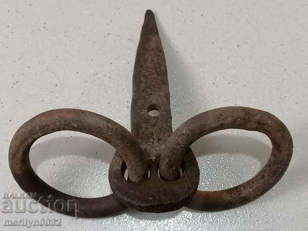 Μεταλλικά δαχτυλίδια, σφυρήλατο σίδερο οκ για καρότσι Μεταλλικά δαχτυλίδια, σφυρήλατο σίδερο οκ για καρότσι