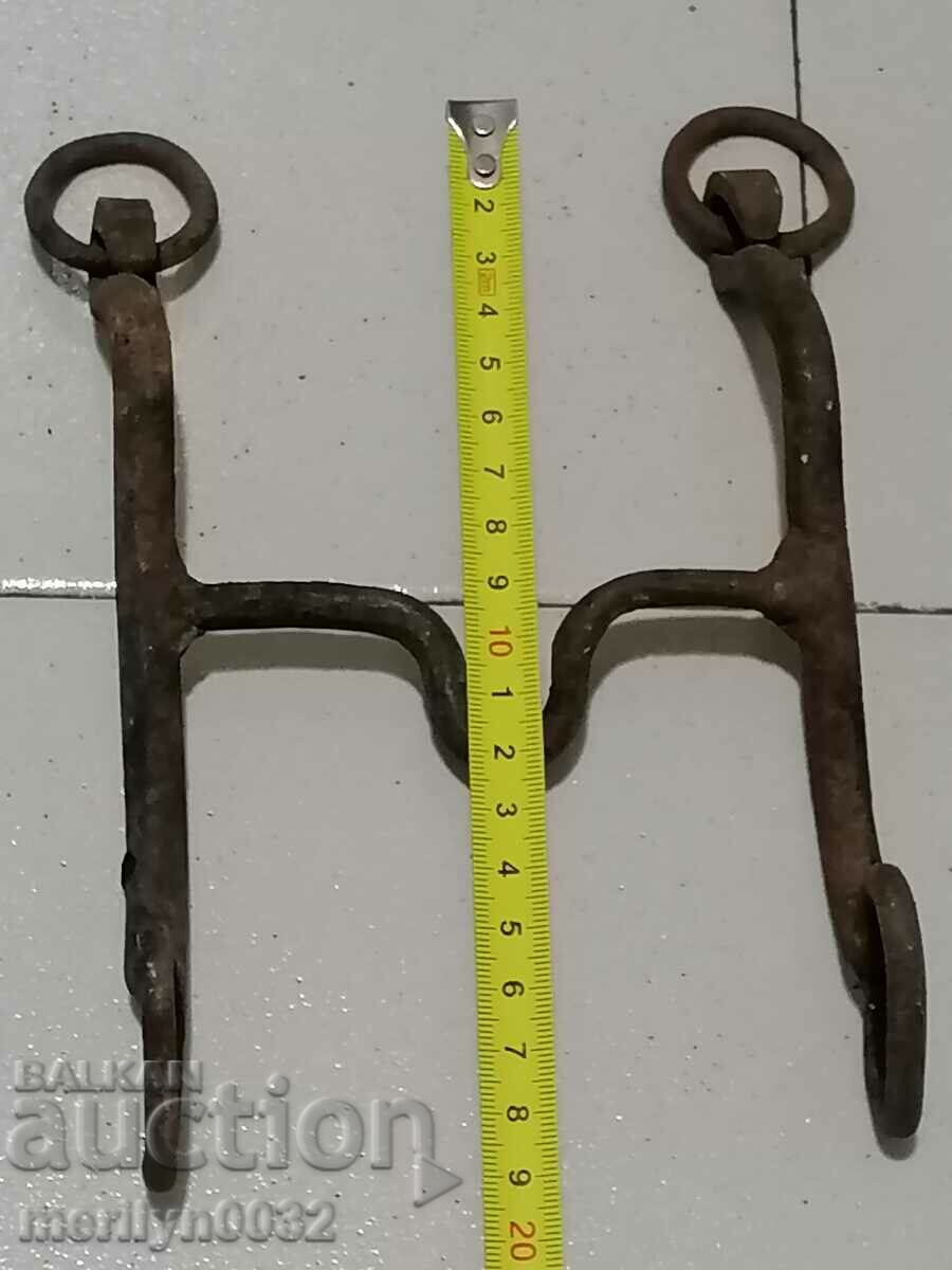An old forged bridle reins wrought iron, a harness with price 35.00 BGN | € 17.90 An old forged bridle reins wrought iron, a harness with price 35.00 BGN | € 17.90