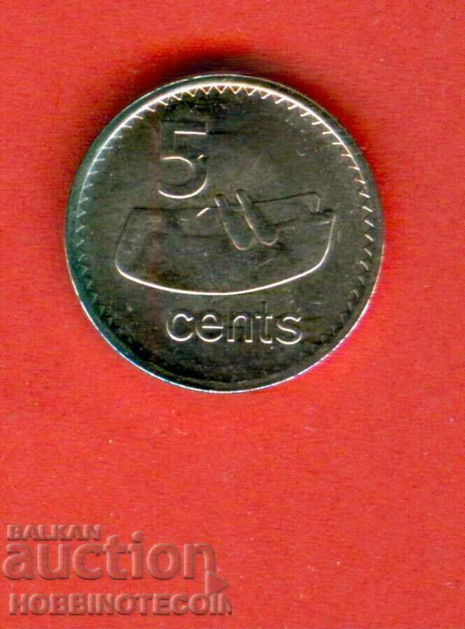 FIJI FIJI 5 Cent issue - issue 2010 - QUEEN NEW UNC FIJI FIJI 5 Cent issue - issue 2010 - QUEEN NEW UNC
