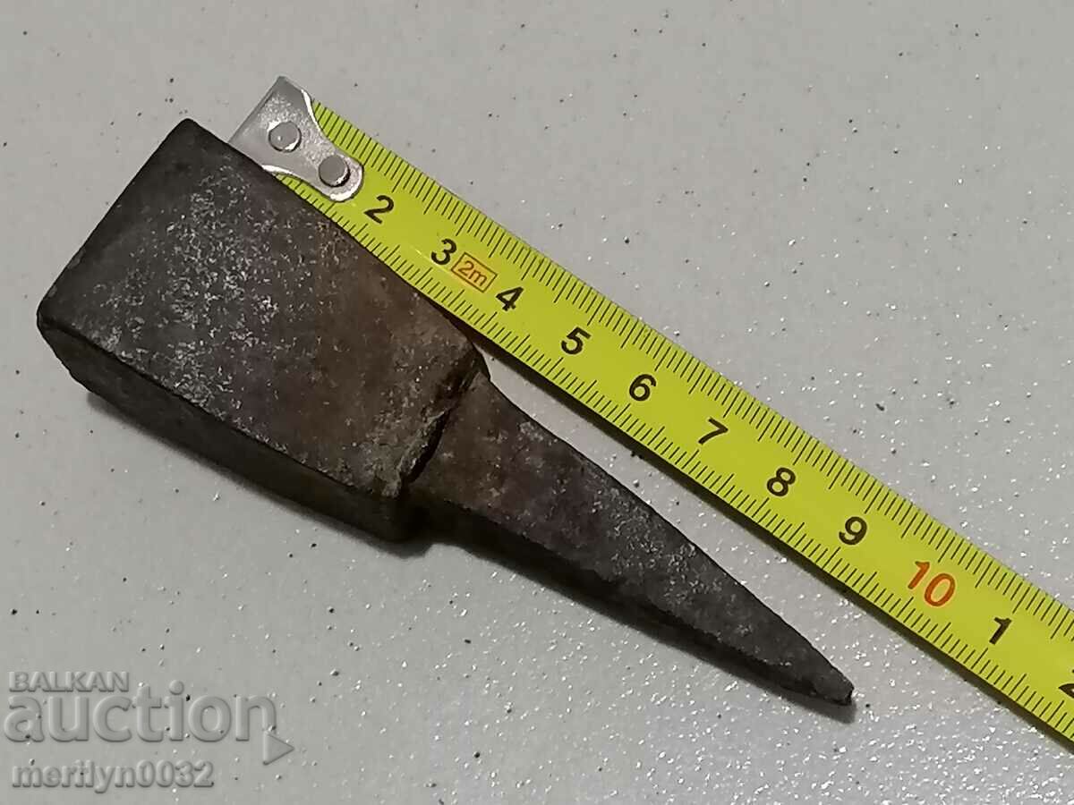 An old anvil for hair sticking, wrought iron - 5 An old anvil for hair sticking, wrought iron - 5