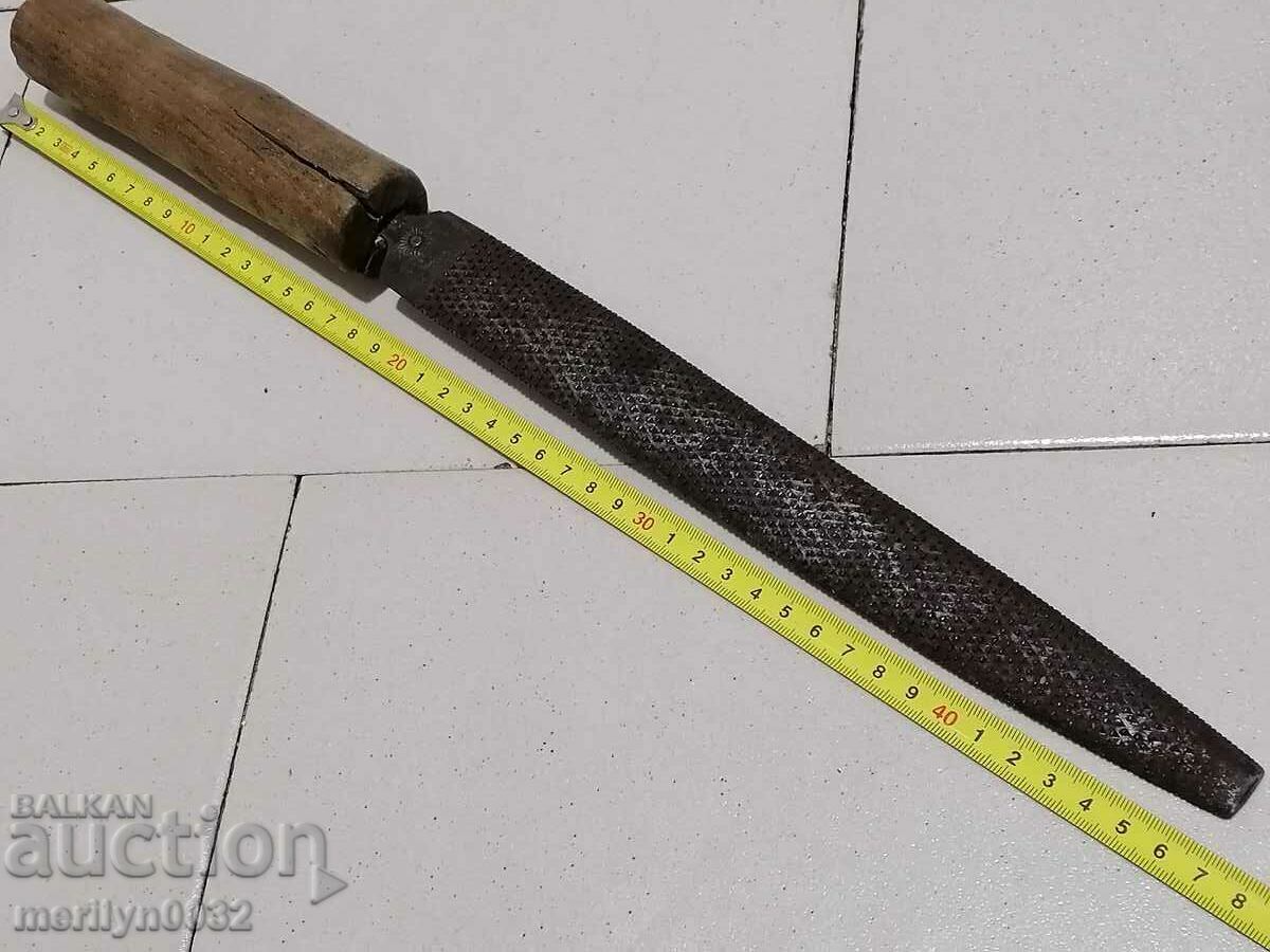 Instrument de ferăstrău pentru lemn de marcă veche - 7