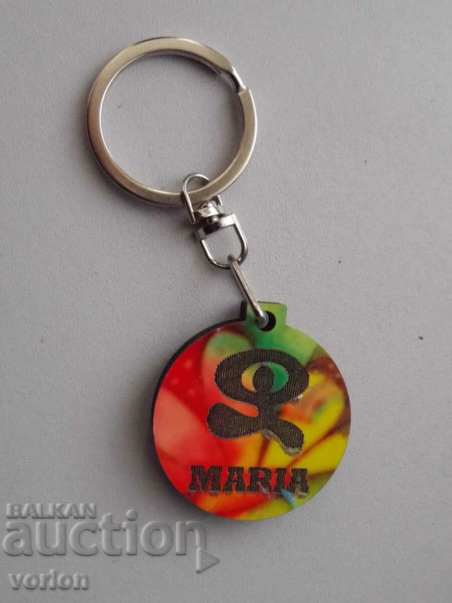 Keychain: Maria.