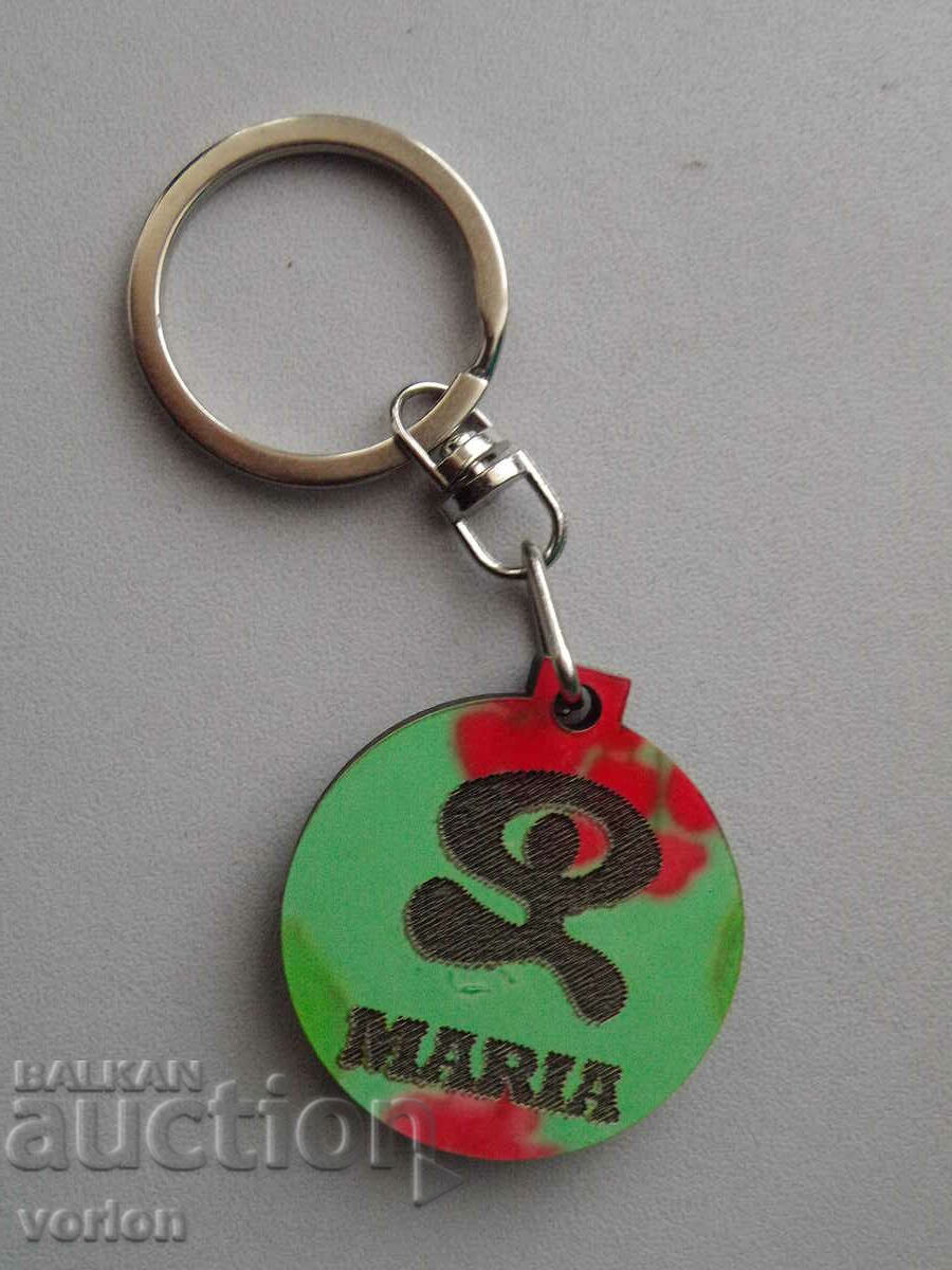 Keychain: Maria.