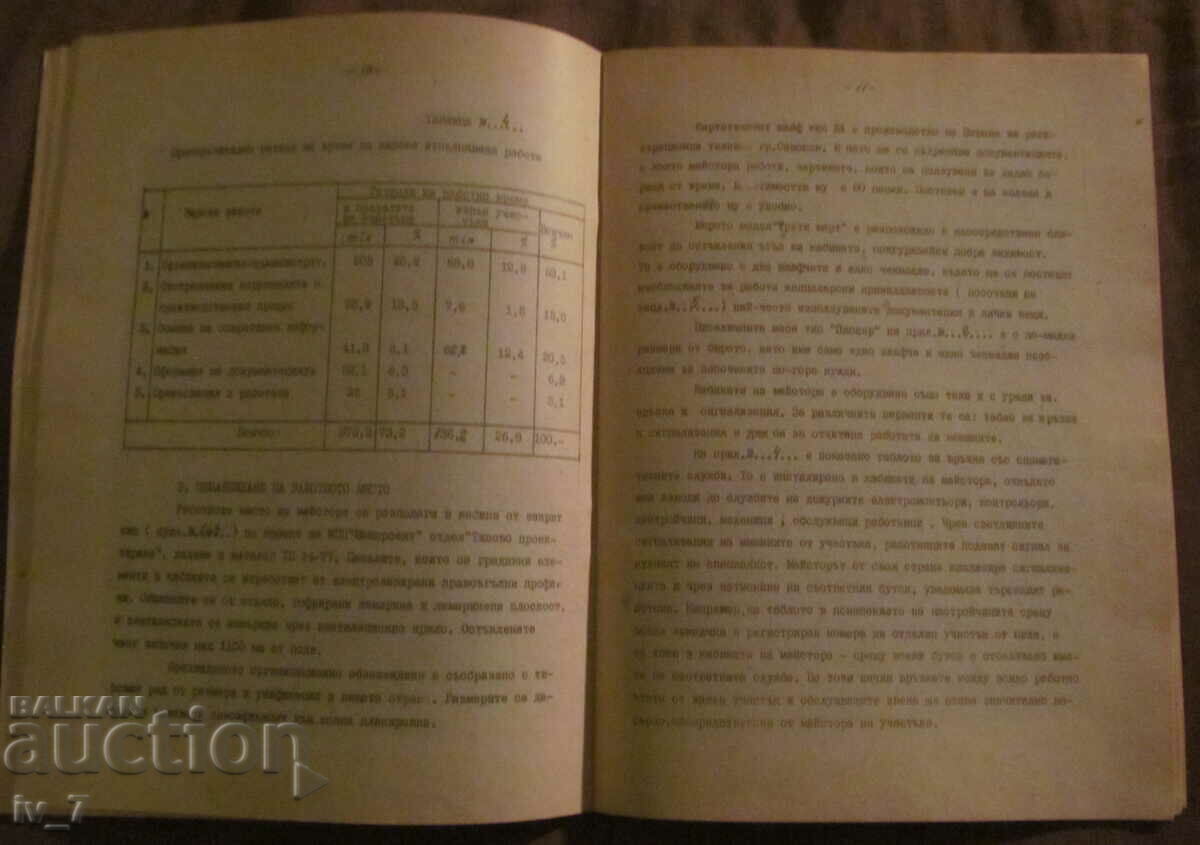 TIP PROIECT DE ORGANIZAREA LOCURILOR DE MUNCĂ - 5