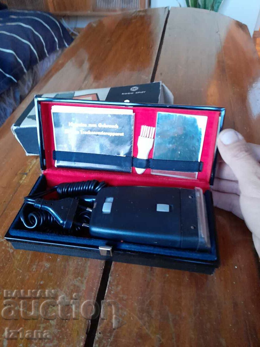 Auction Old electric shaver BB Favorit Auction Old electric shaver BB Favorit
