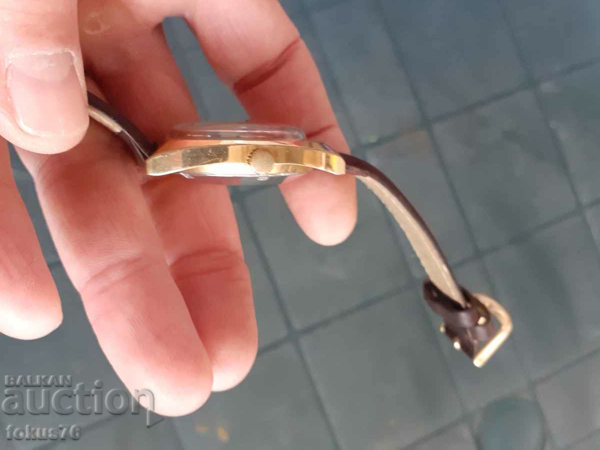 Auction Men's watch Candino 20 micron gold plating Auction Men's watch Candino 20 micron gold plating