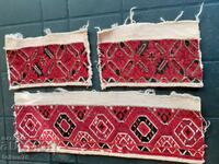 Lot of Bulgarian revival embroideries