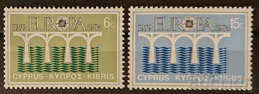 Greek Cyprus 1984 Europe CEPT Bridges MNH