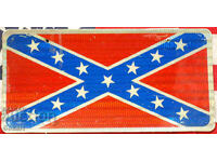 Semnul din plastic al drapelului confederat