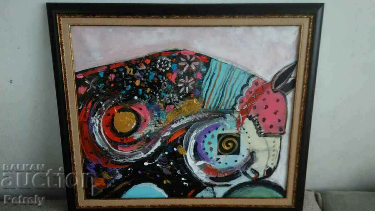 Delivery of Oil painting