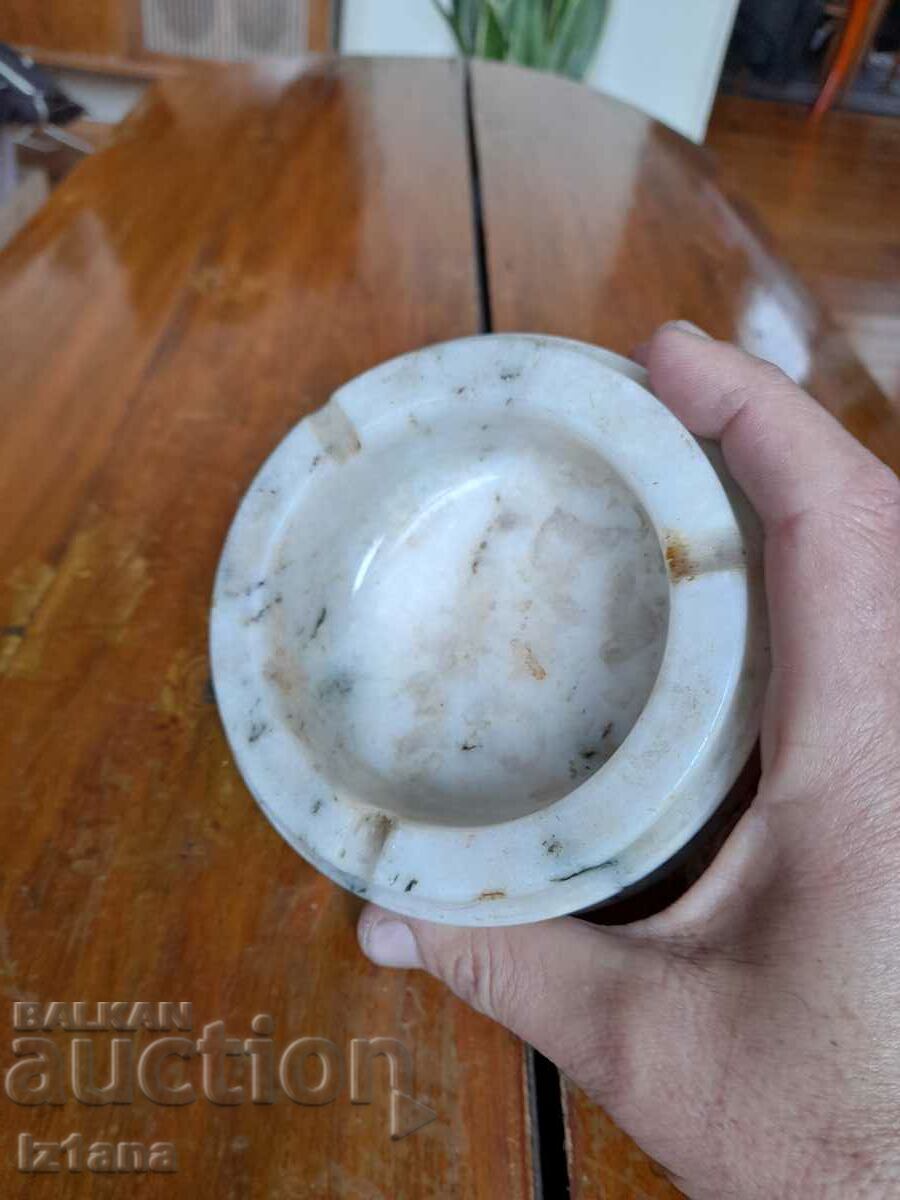 Delivery of Old Marble Ashtray Delivery of Old Marble Ashtray