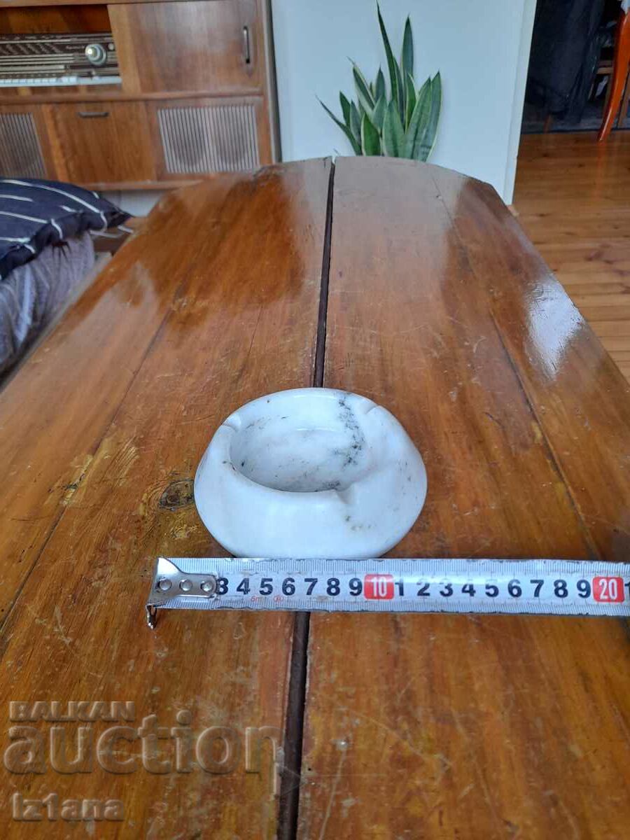 Auction Old Marble Ashtray Auction Old Marble Ashtray