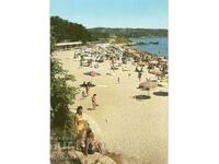 Old postcard - Druzhba Resort, Beach