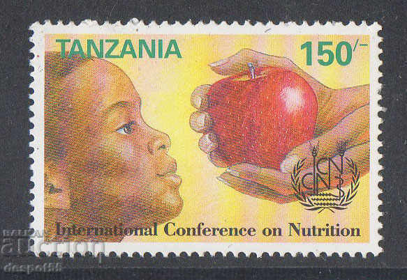 1992. Tanzania. World Food Conference, Rome.