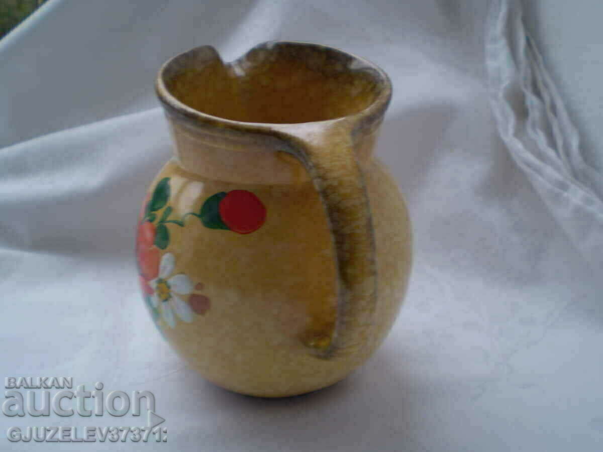 Аукцион Стара ръчно рисувана кана DITMAR-A-G маркирана Аукцион Стара ръчно рисувана кана DITMAR-A-G маркирана