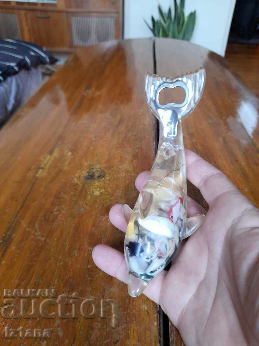 Delivery of Old fish opener Delivery of Old fish opener