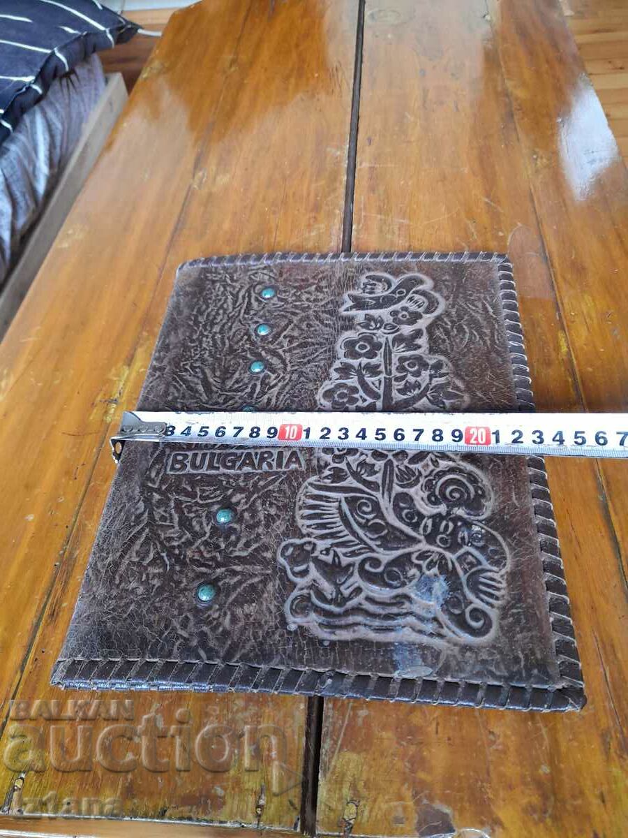 Παράδοση Παλιά φάκελος από δέρμα Παράδοση Παλιά φάκελος από δέρμα