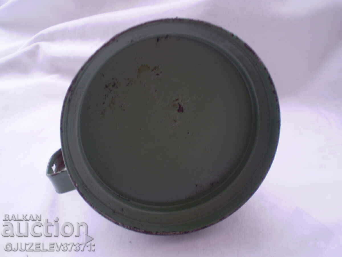 Antique Green Metal Gas Lamp - 5