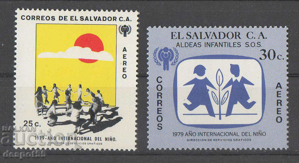 1979. El Salvador. Anul internațional al copilului.