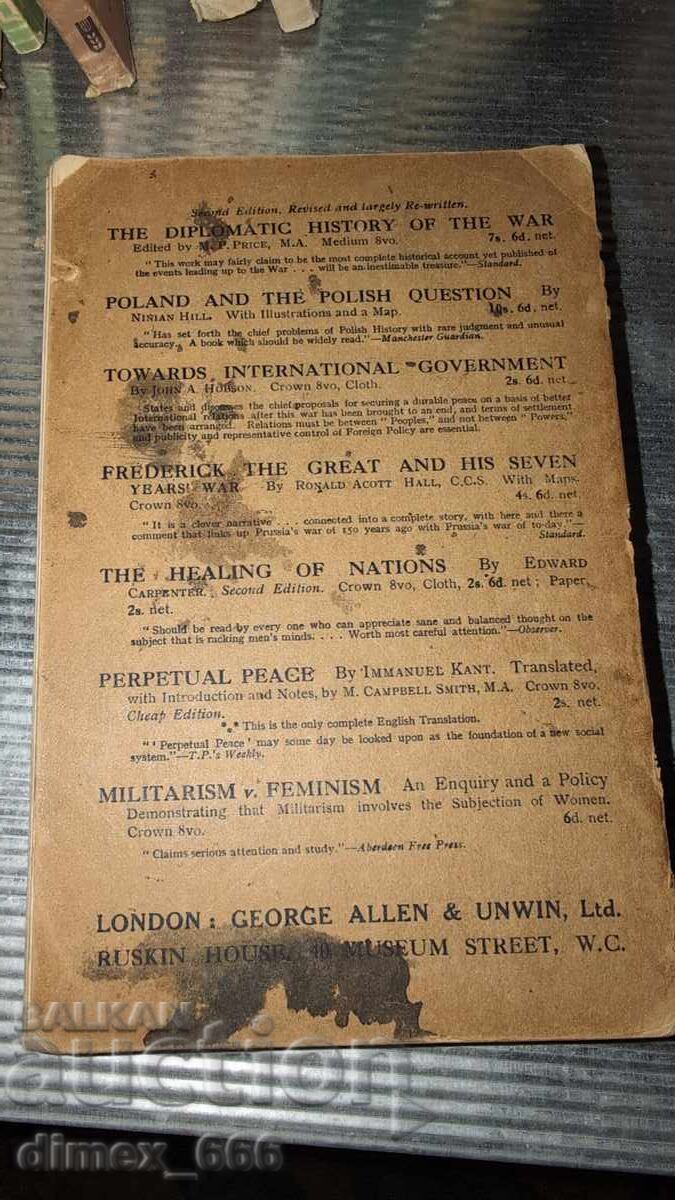 The war and the Balkans (1915) Noel Buxton, M.P., & Charles - 7