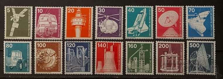 Germany 1975 Ships/Cars/Locomotives MNH