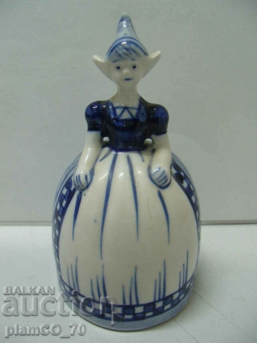 No.*6661 old porcelain figure - bell - 7 No.*6661 old porcelain figure - bell - 7