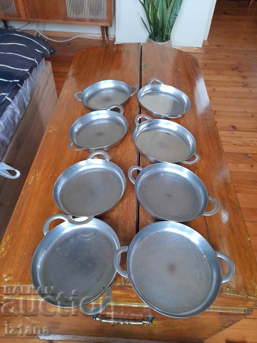 Стара неръждаема паница,паници,неръждавейка с цена 80.00 лв. | € 40.90 Стара неръждаема паница,паници,неръждавейка с цена 80.00 лв. | € 40.90