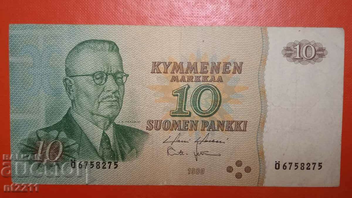 Banknote 10 kroner Finland