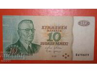 Банкнота  10 крони Финландия