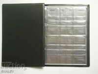 Binder for 108 coins with different diameters up to 47 mm.